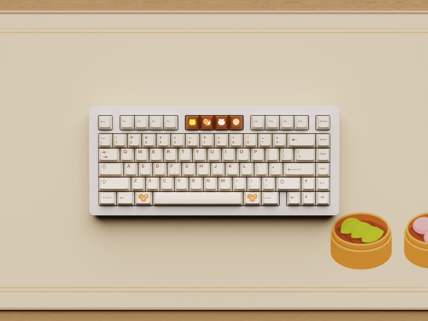 Keycaps-MW DIM SUM