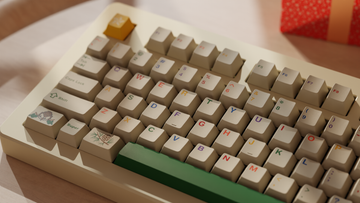 [IN STOCK]Keycaps-MW RUBBER XMAS