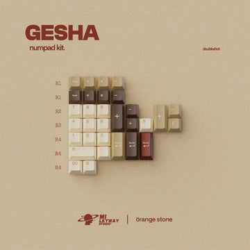 【IN STOCK】Keycaps-MW Gesha