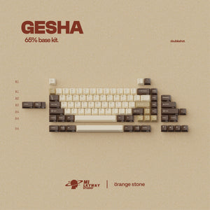 【IN STOCK】Keycaps-MW Gesha
