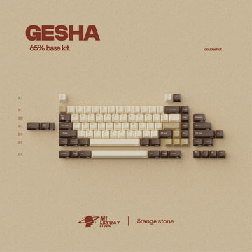 【IN STOCK】Keycaps-MW Gesha