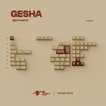 【IN STOCK】Keycaps-MW Gesha