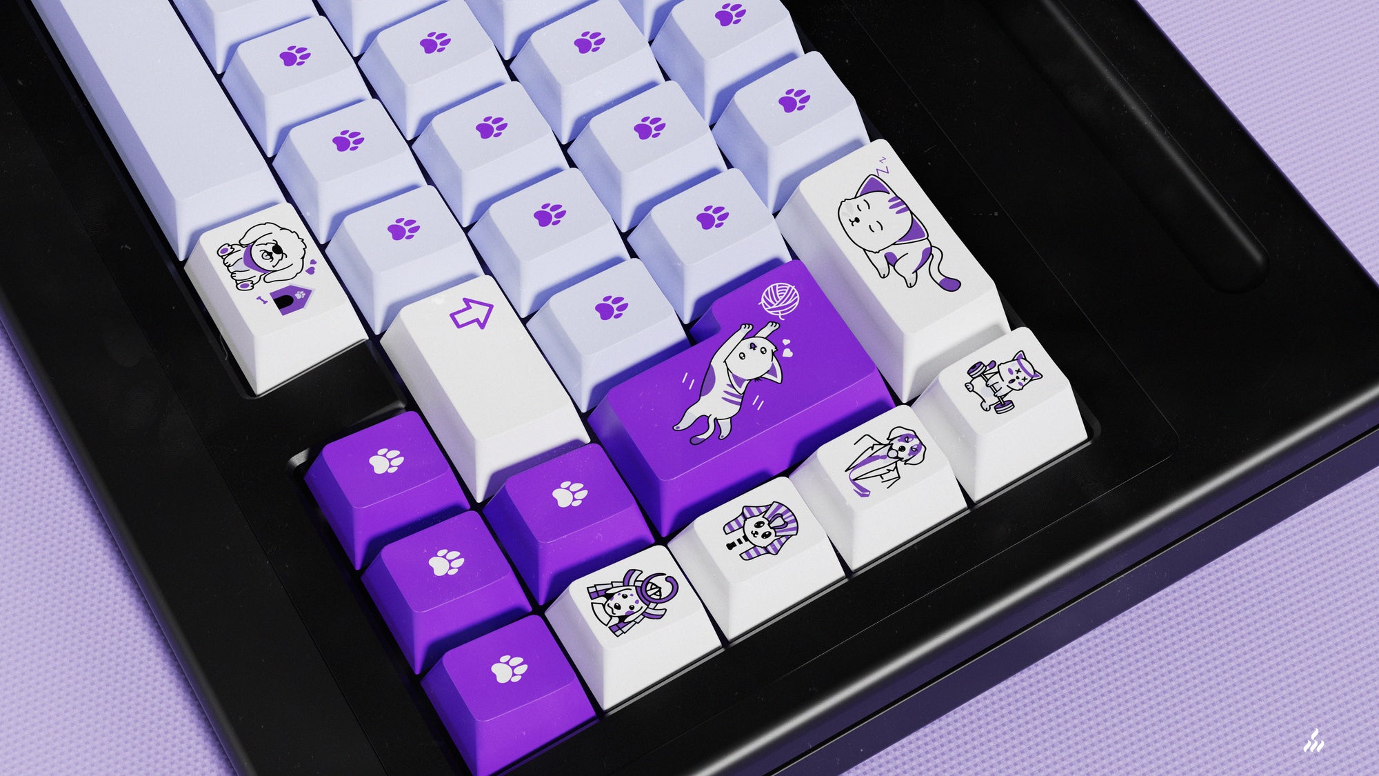 [IN STOCK]Keycaps-MW Paws