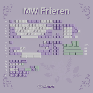 [IN STOCK]Keycaps-MW Frieren