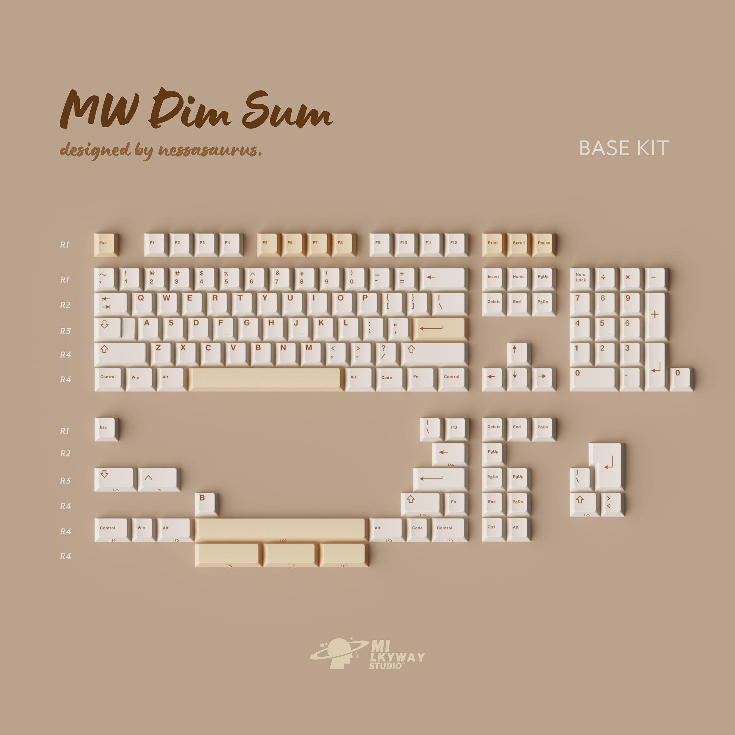 [GB]Keycaps-MW Dim Sum