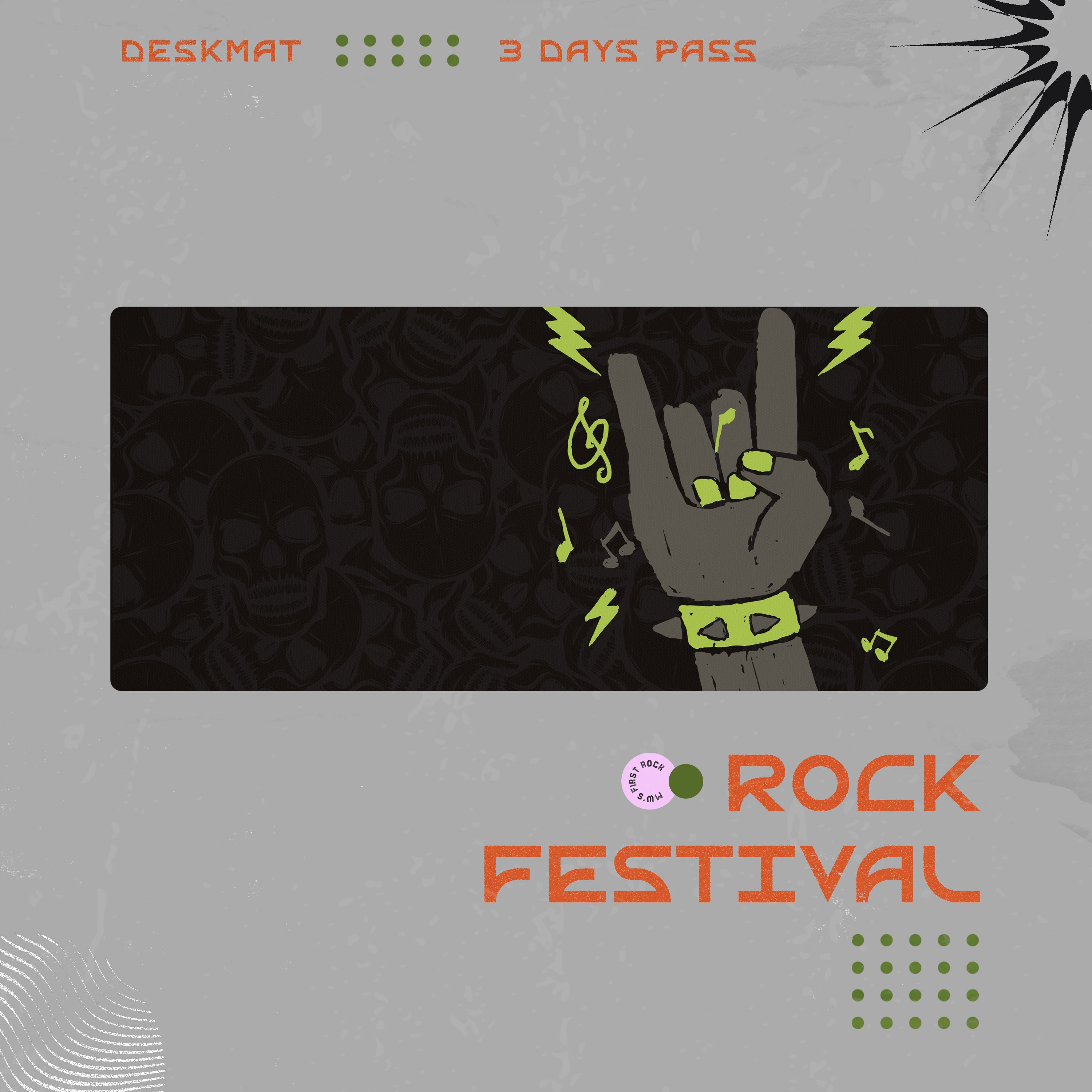 【GB】Keycaps-MW Rock Festival