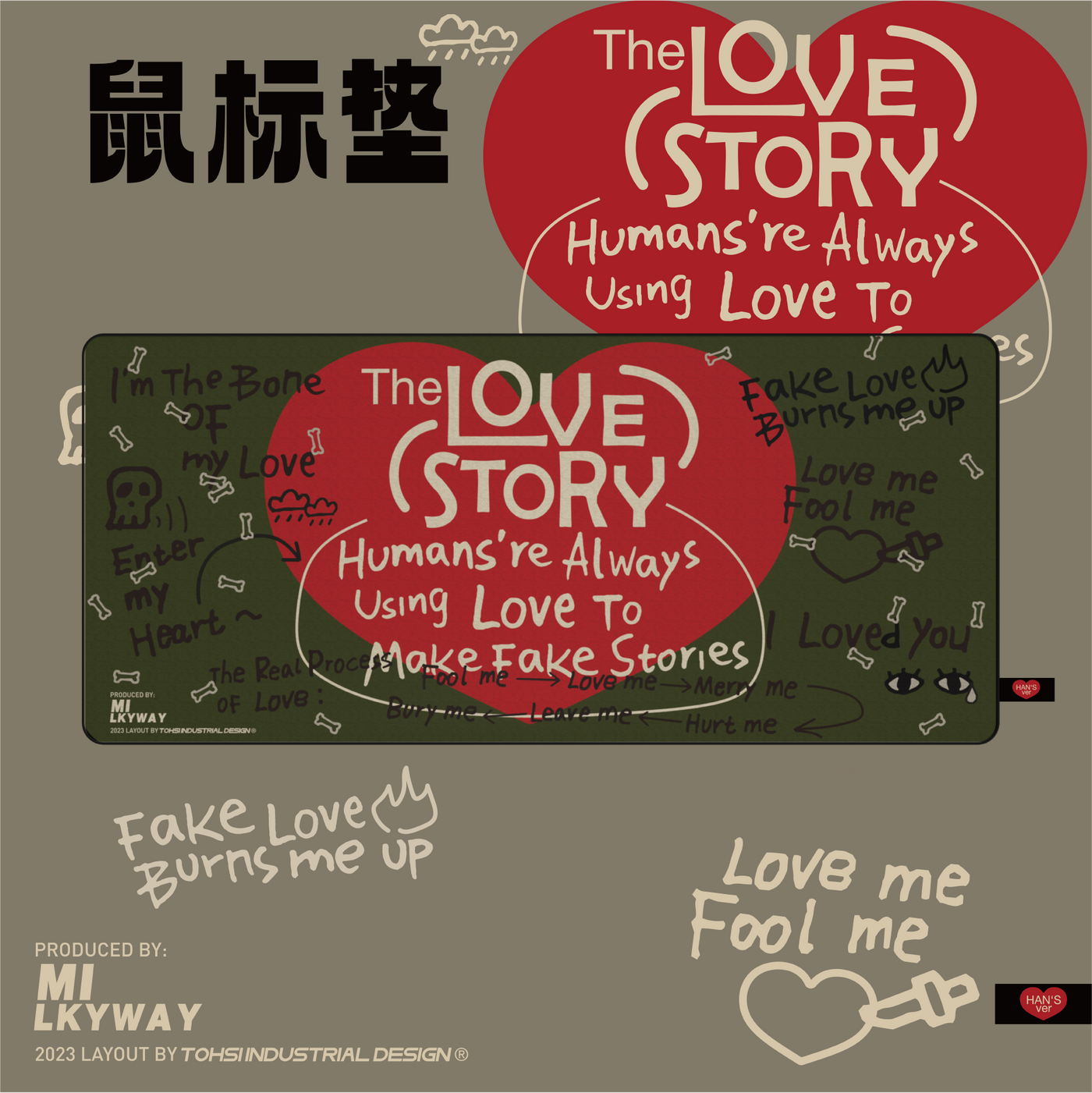 [Sold Out]Keycaps-MW Love Story R2