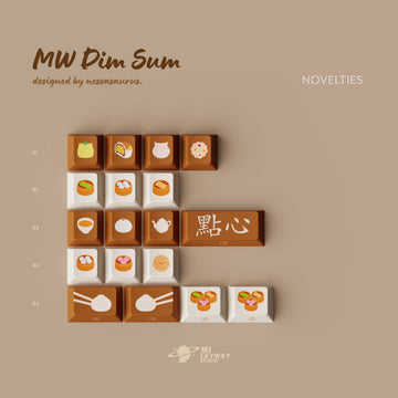 [IN-STOCK]Keycaps-MW Dim Sum