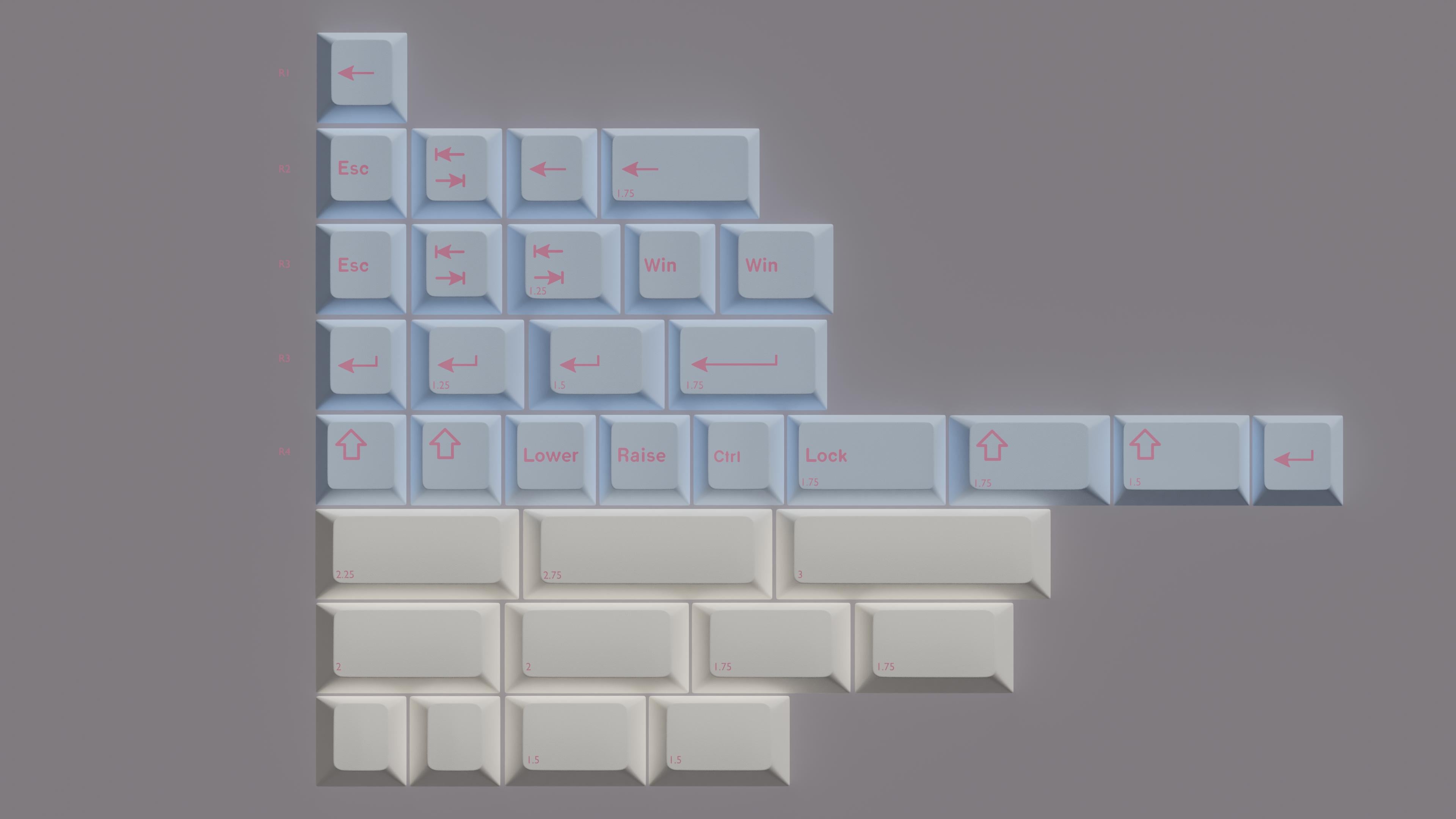[IN STOCK]Keycaps-MW Velvet