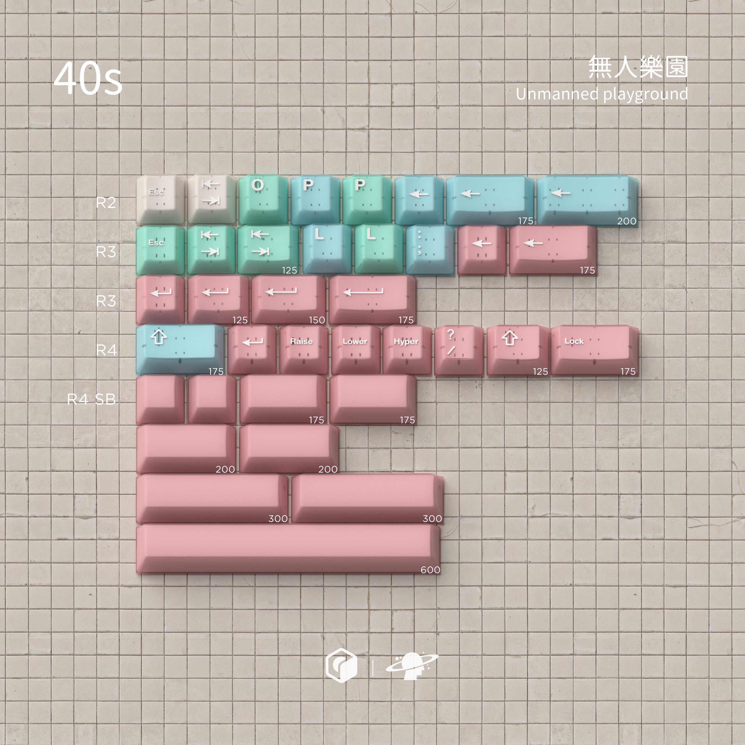 IN STOCK]Keycaps-MW Unmanned Playground