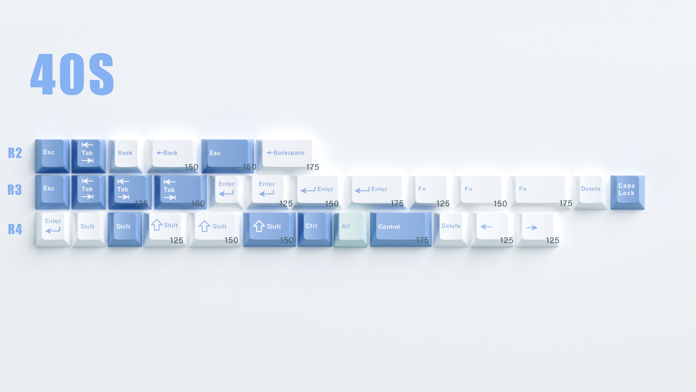 [IN STOCK]Keycaps-MW Yeeti Light