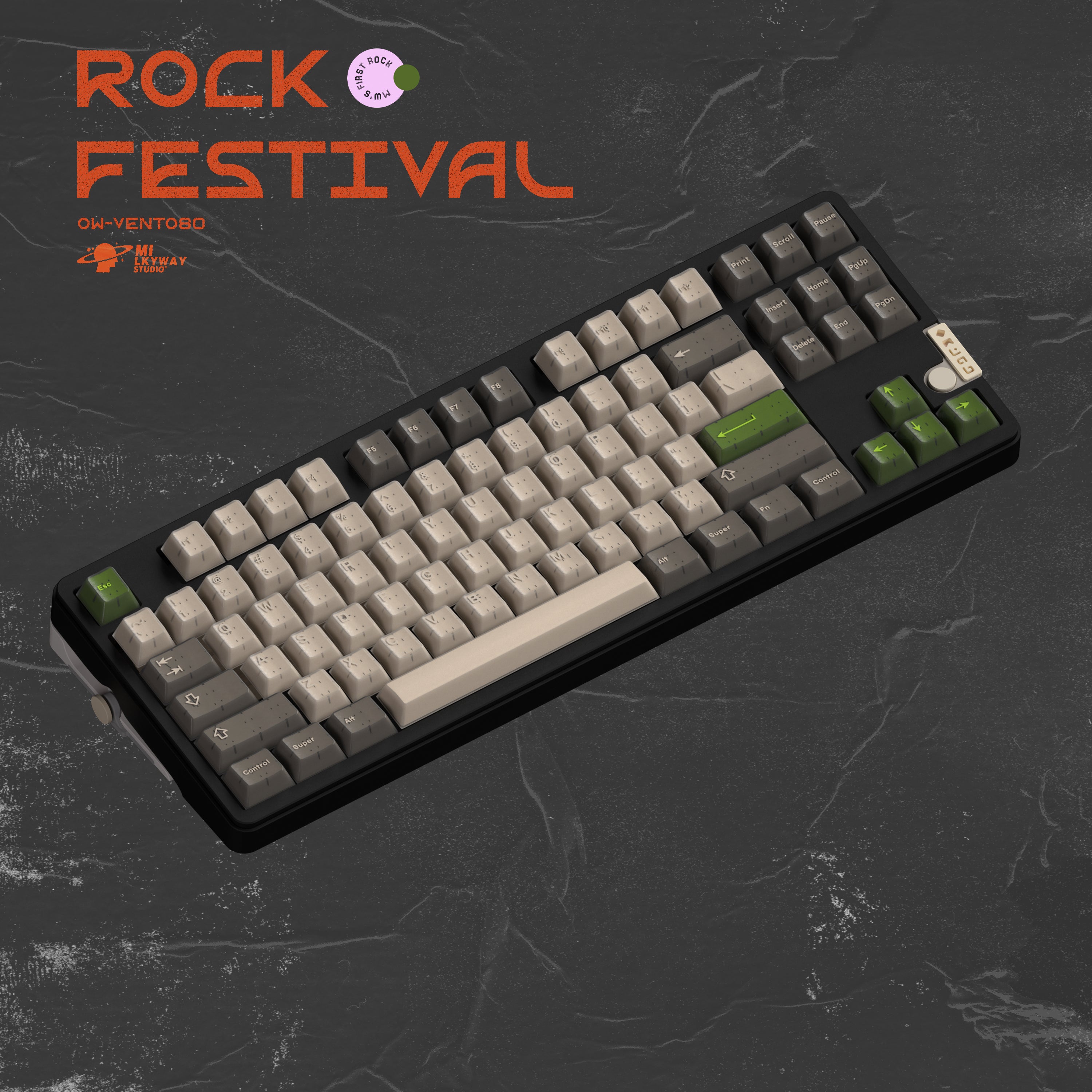 【GB】Keycaps-MW Rock Festival