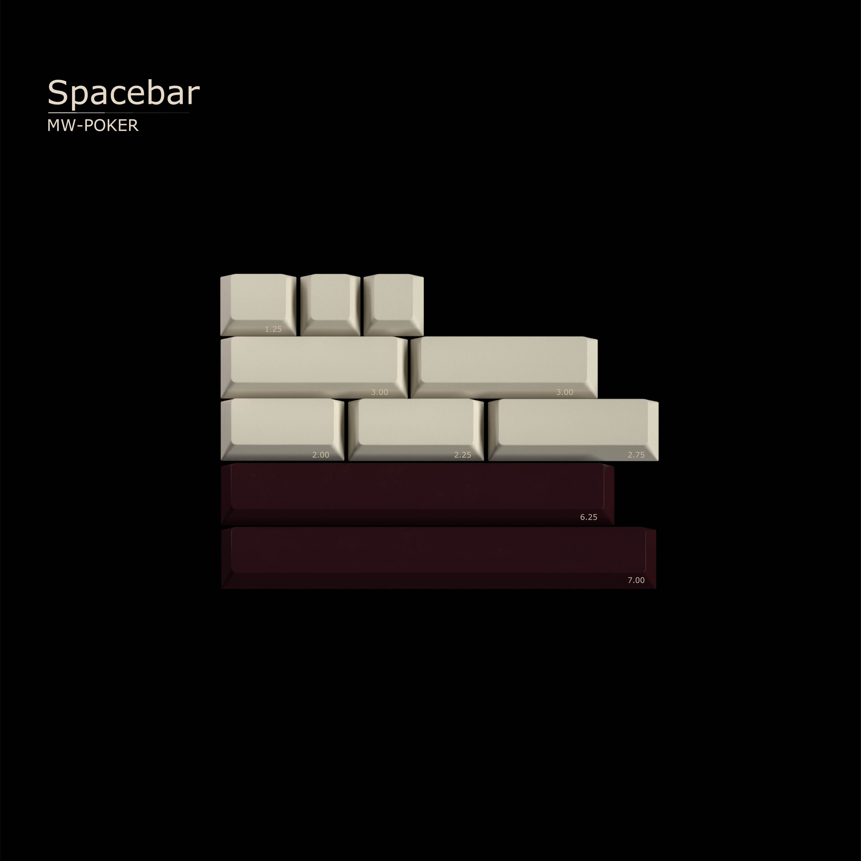 [IN STOCK]Keycaps-MW Poker