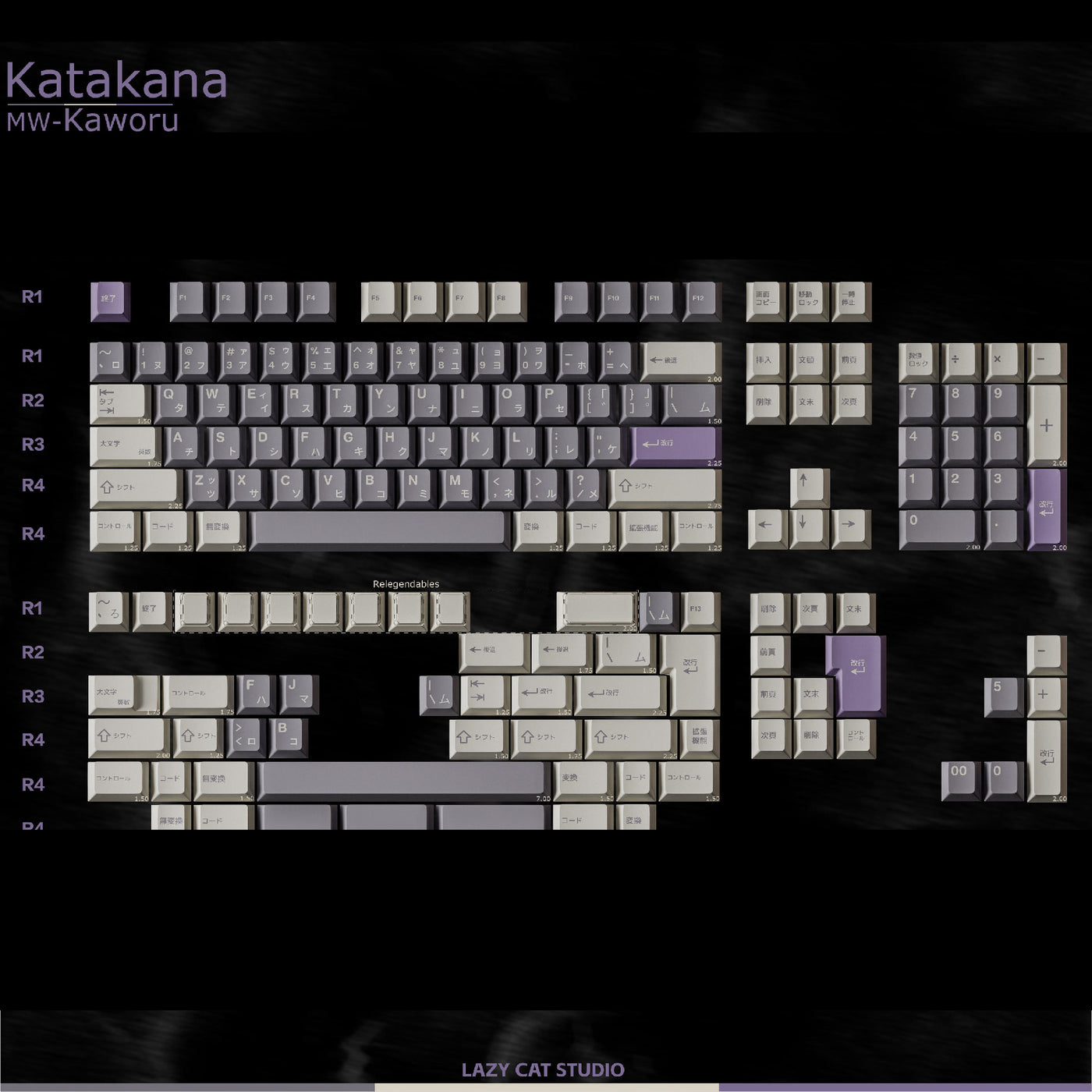 [IN STOCK]Keycaps-MW Kaworu