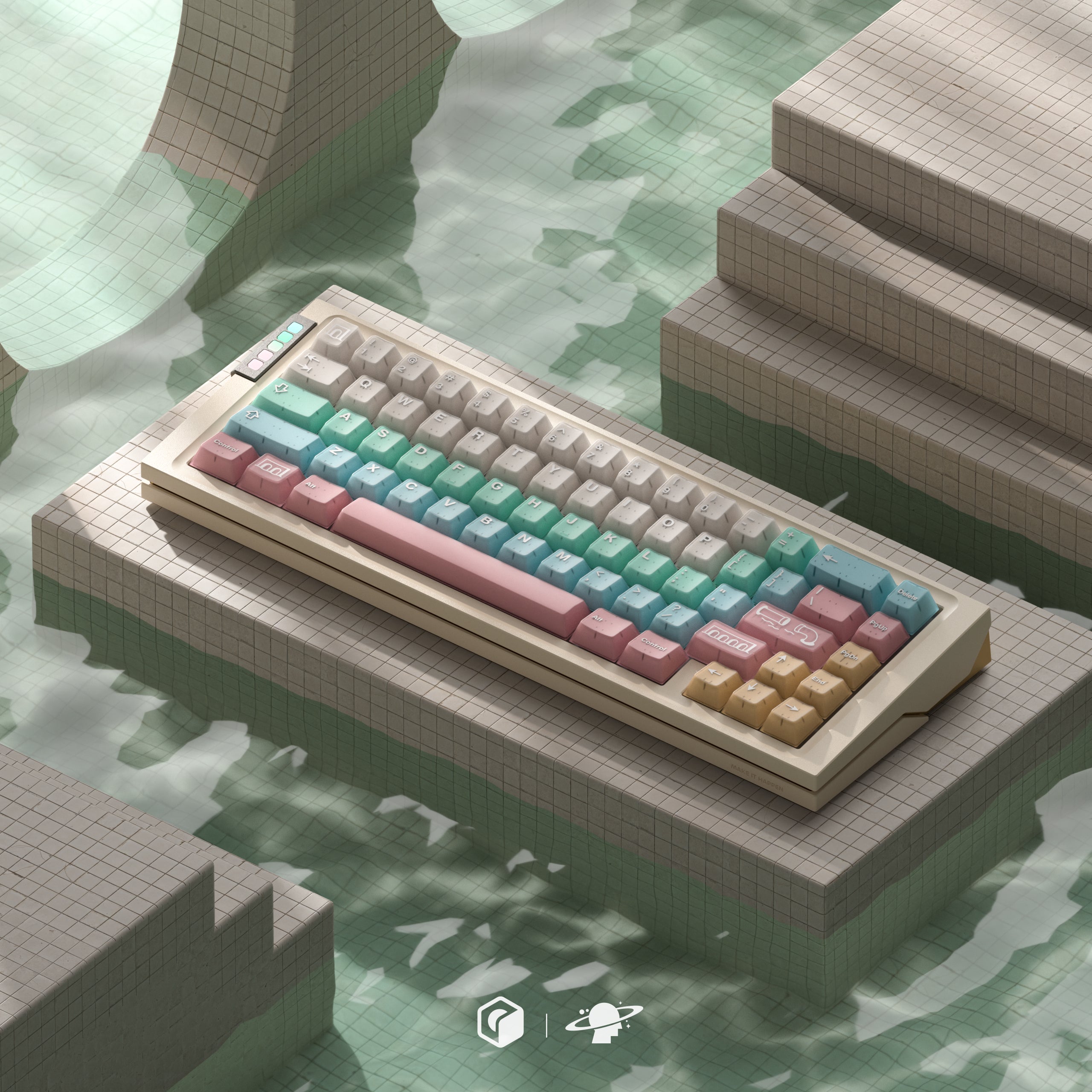 IN STOCK]Keycaps-MW Unmanned Playground
