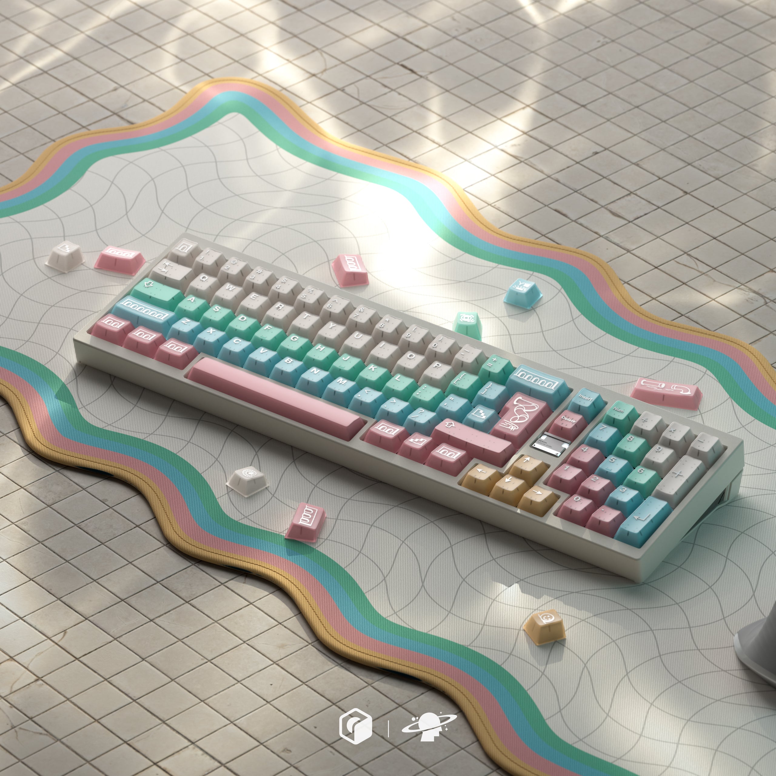 IN STOCK]Keycaps-MW Unmanned Playground