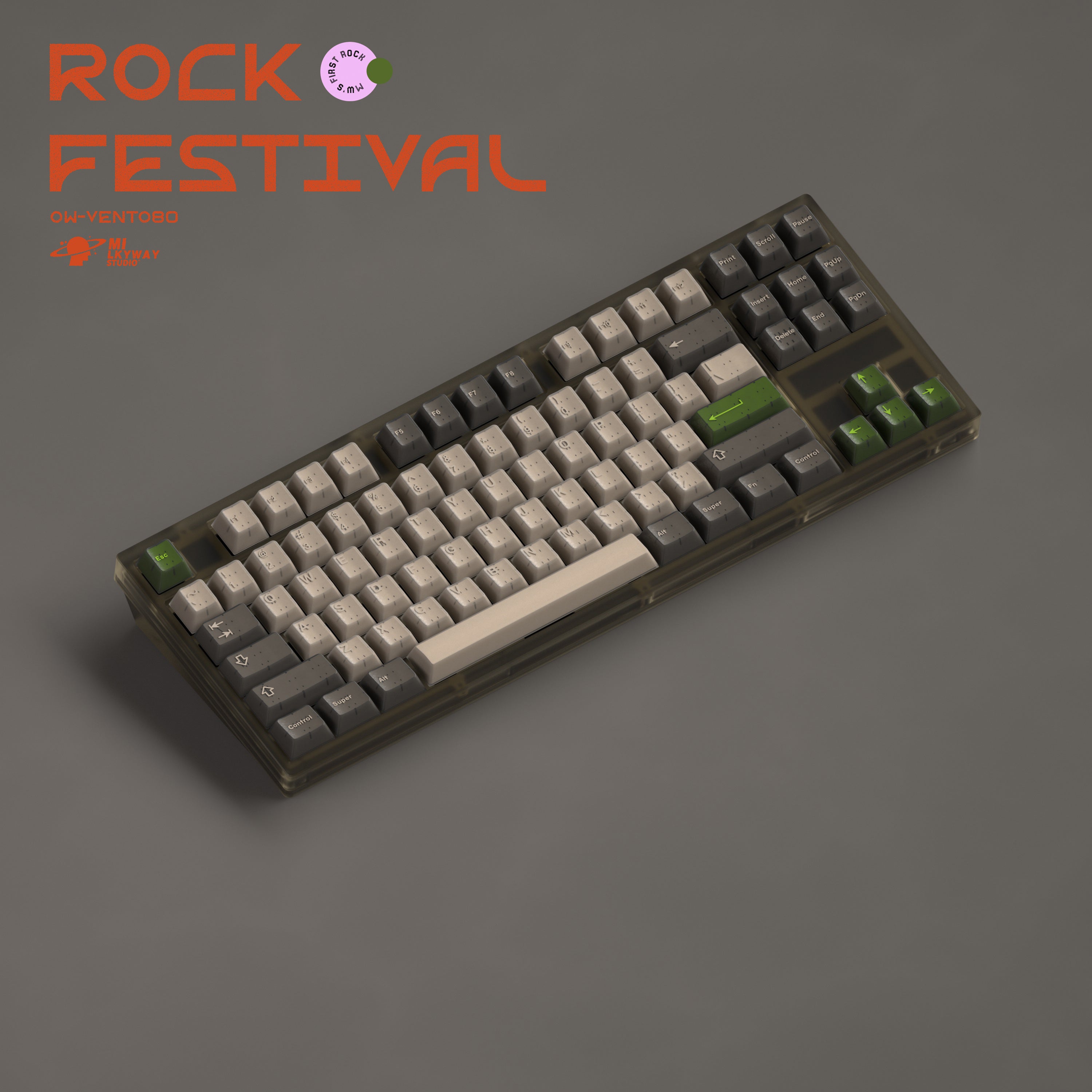 【GB】Keycaps-MW Rock Festival