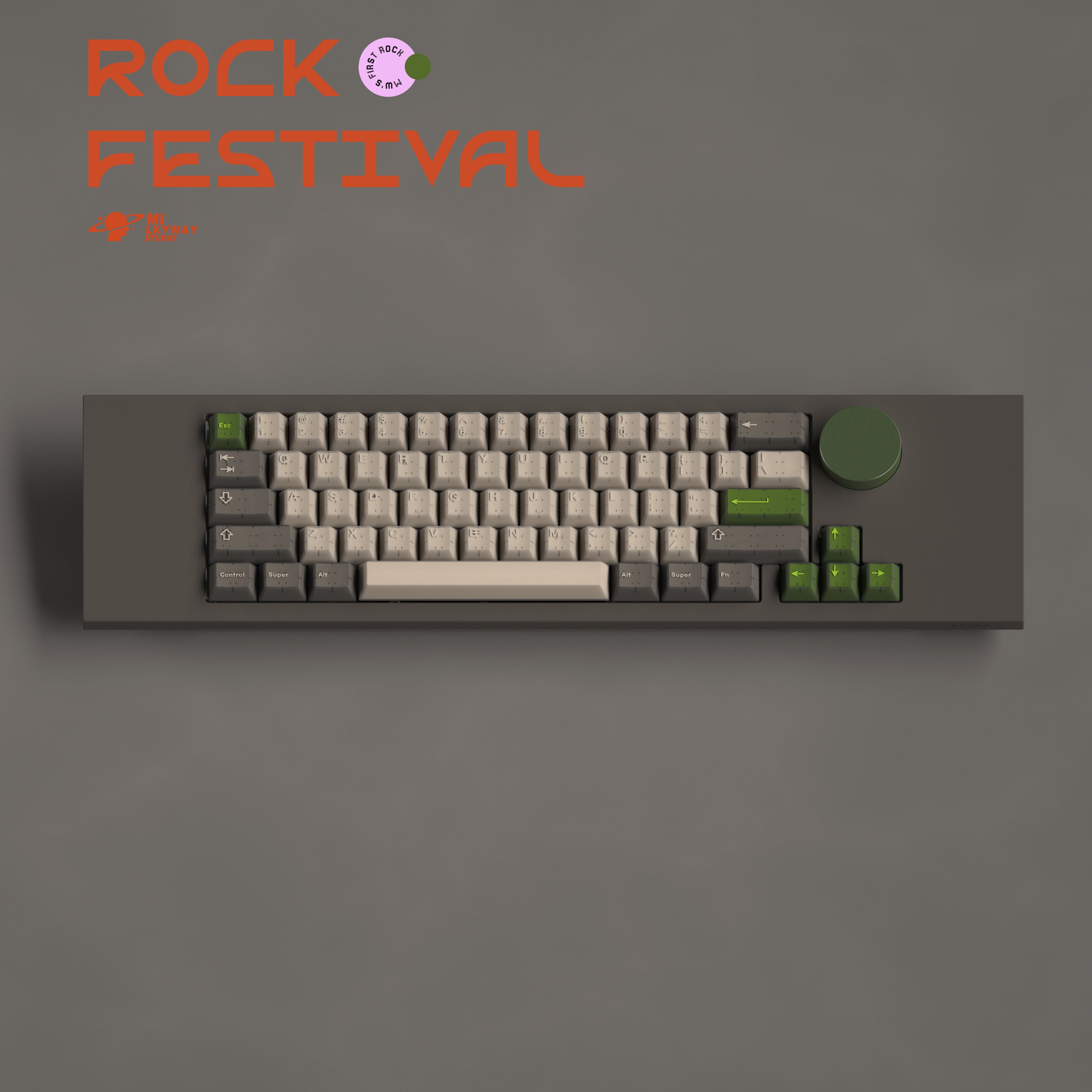 【GB】Keycaps-MW Rock Festival
