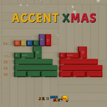 [IN STOCK]Keycaps-MW RUBBER XMAS