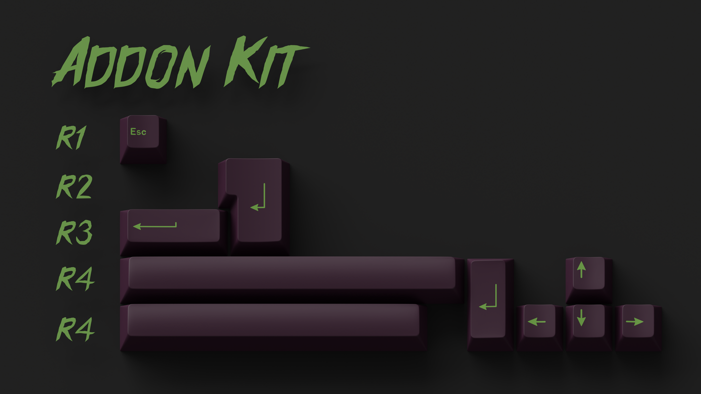 [Sold Out]Keycaps-MW Fright Night