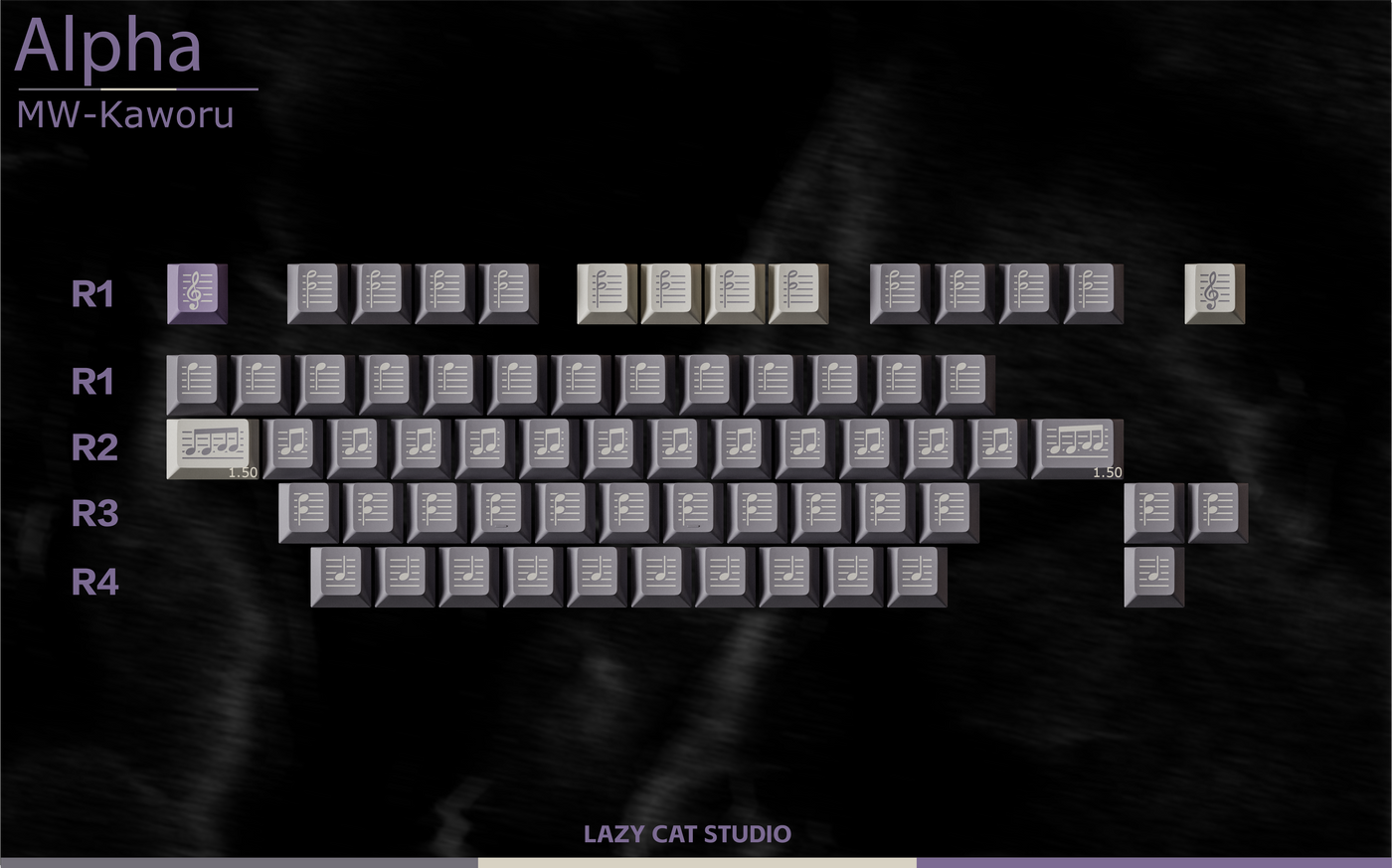 [IN STOCK]Keycaps-MW Kaworu