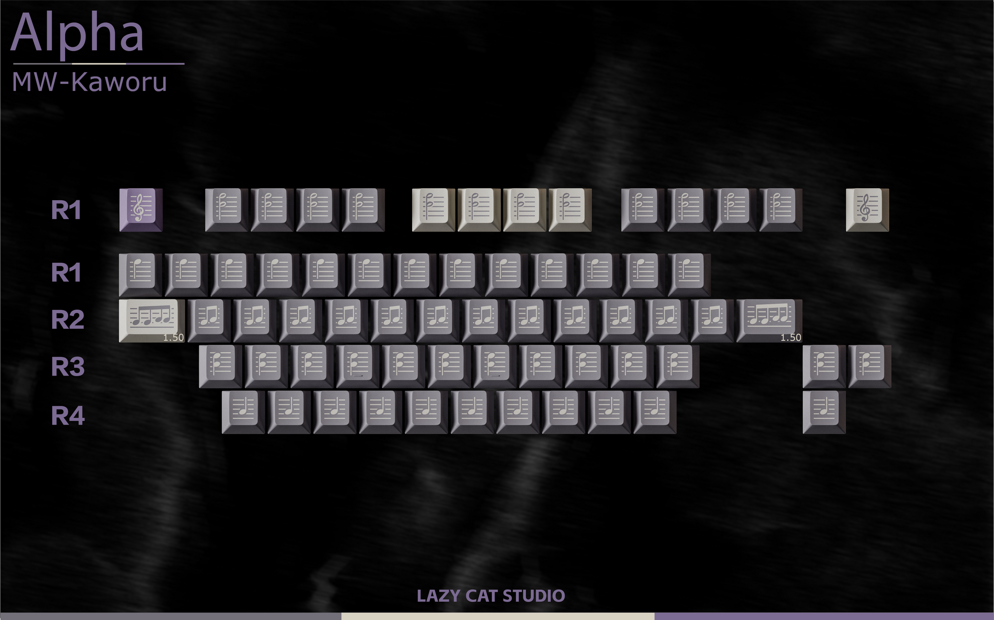 [IN STOCK]Keycaps-MW Kaworu