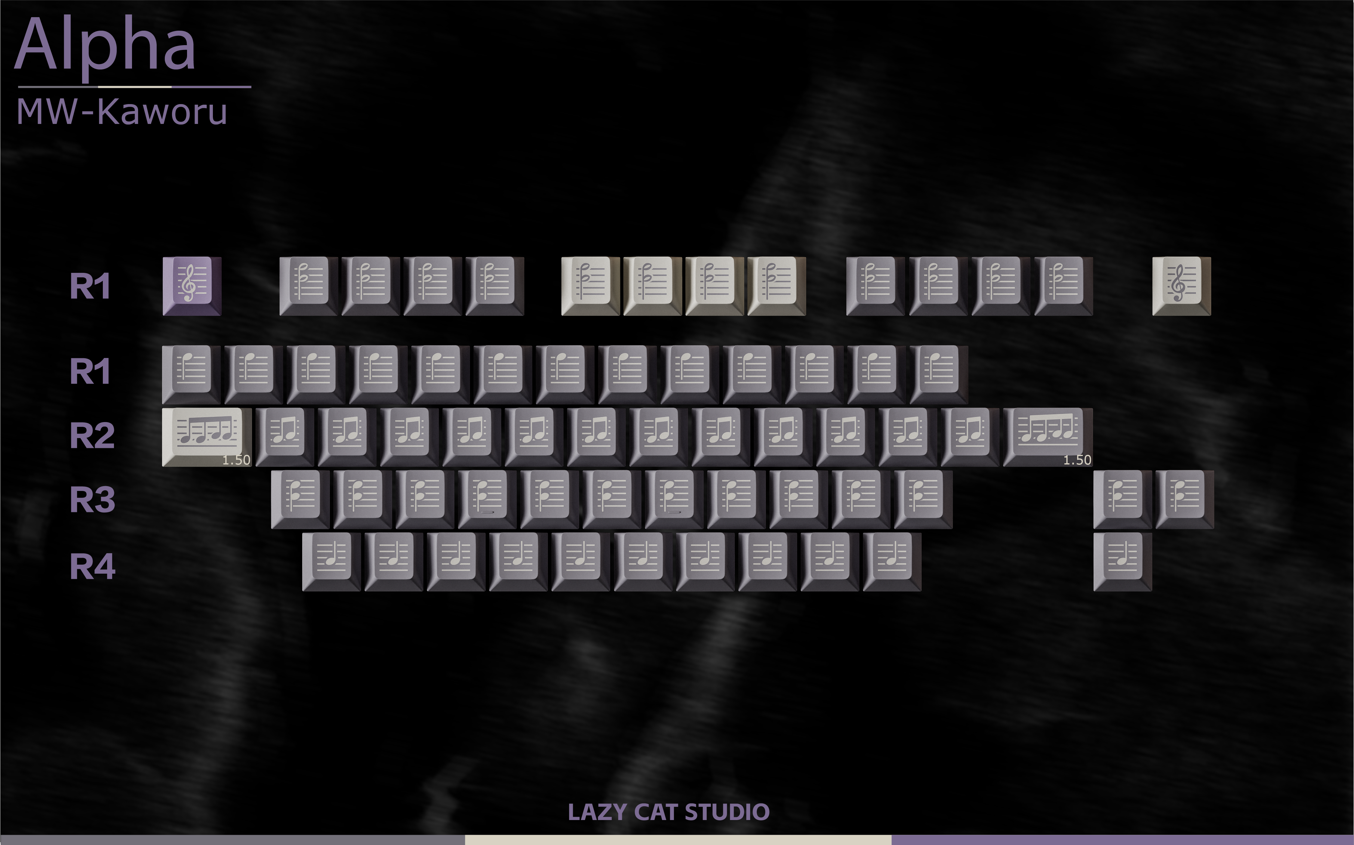 [IN STOCK]Keycaps-MW Kaworu