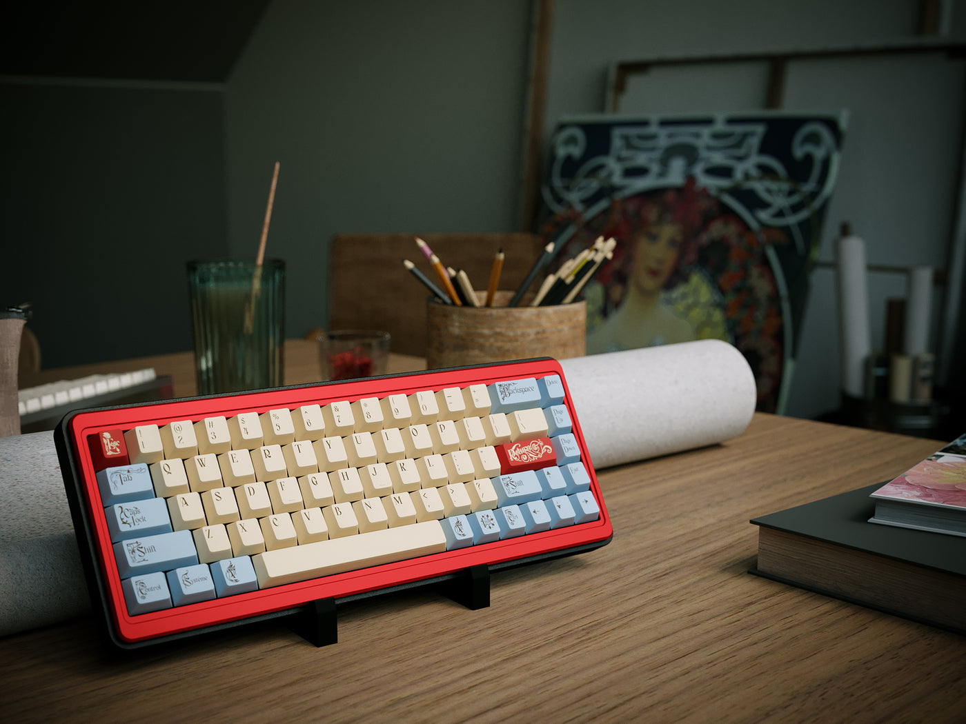 [IN STOCK]Keycaps-MW Art Nouveau