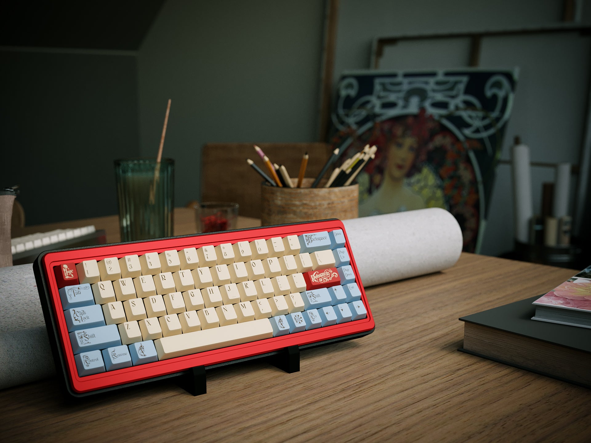[IN STOCK]Keycaps-MW Art Nouveau