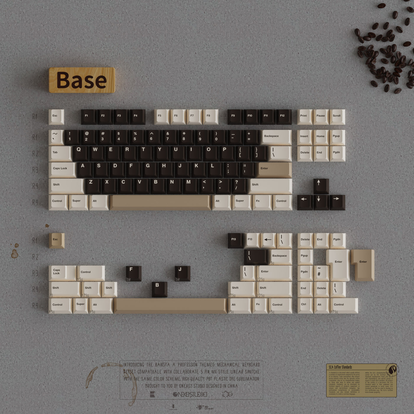 [IN STOCK]Keycaps-MW Barista