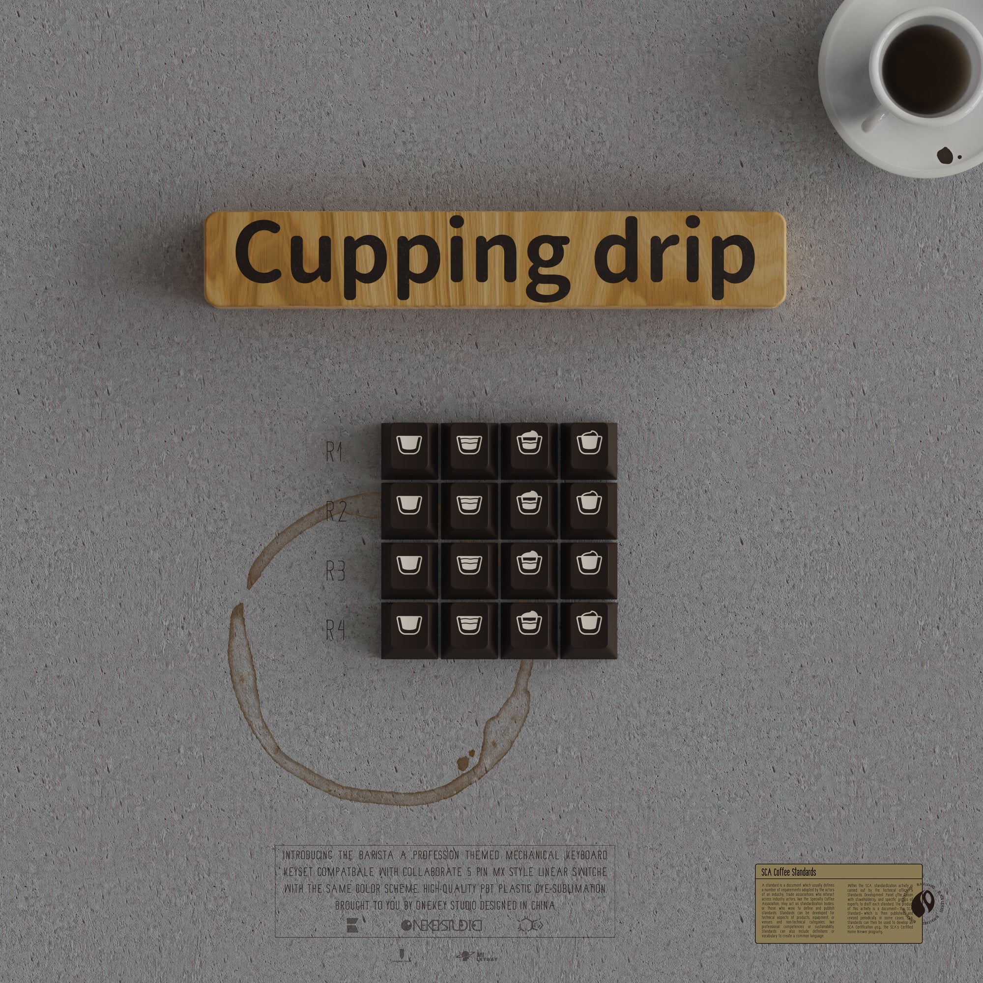 [IN STOCK]Keycaps-MW Barista