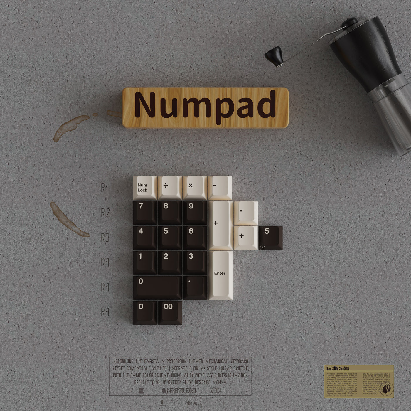 [IN STOCK]Keycaps-MW Barista