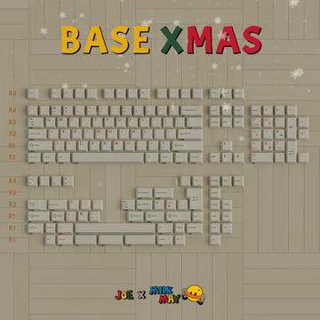 [IN STOCK]Keycaps-MW RUBBER XMAS