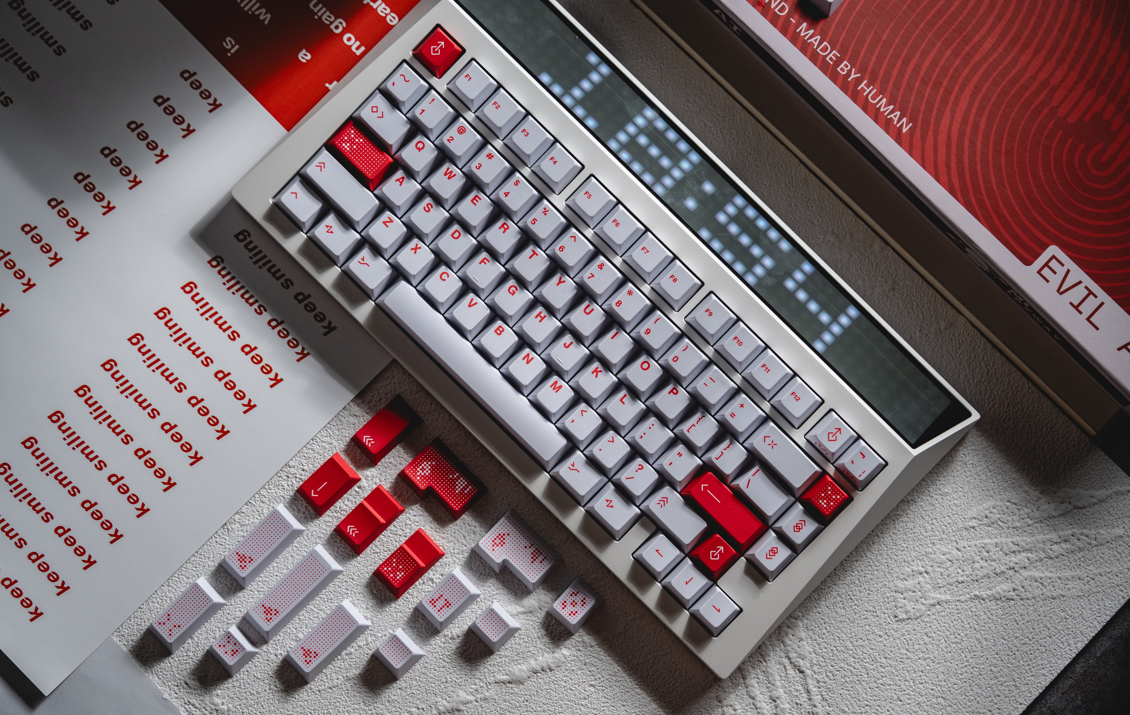 MW EVIL AI キーキャップ IN STOCK]Keycaps-MW EVIL AI