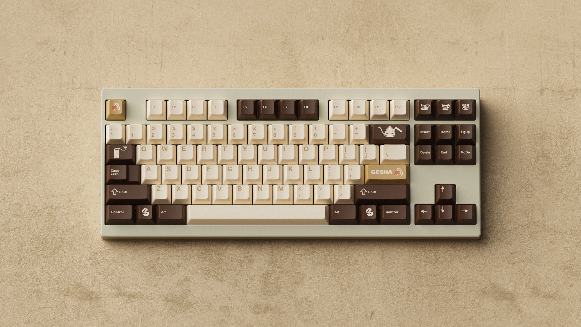 【IN STOCK】Keycaps-MW Gesha