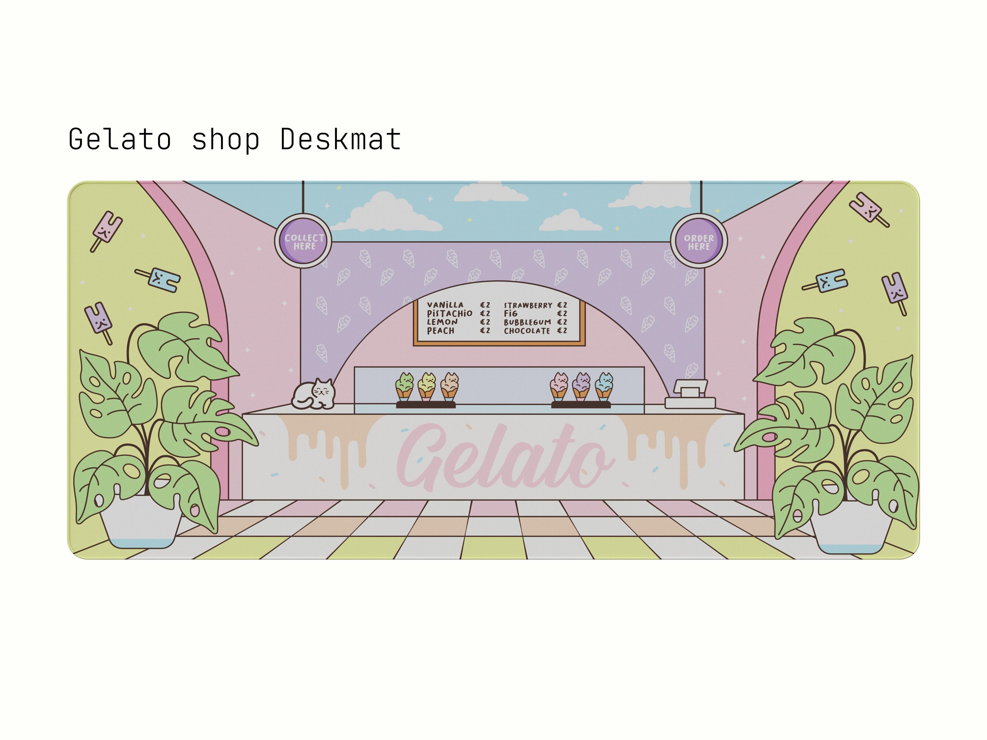 [IN STOCK]Keycaps-MW Gelato