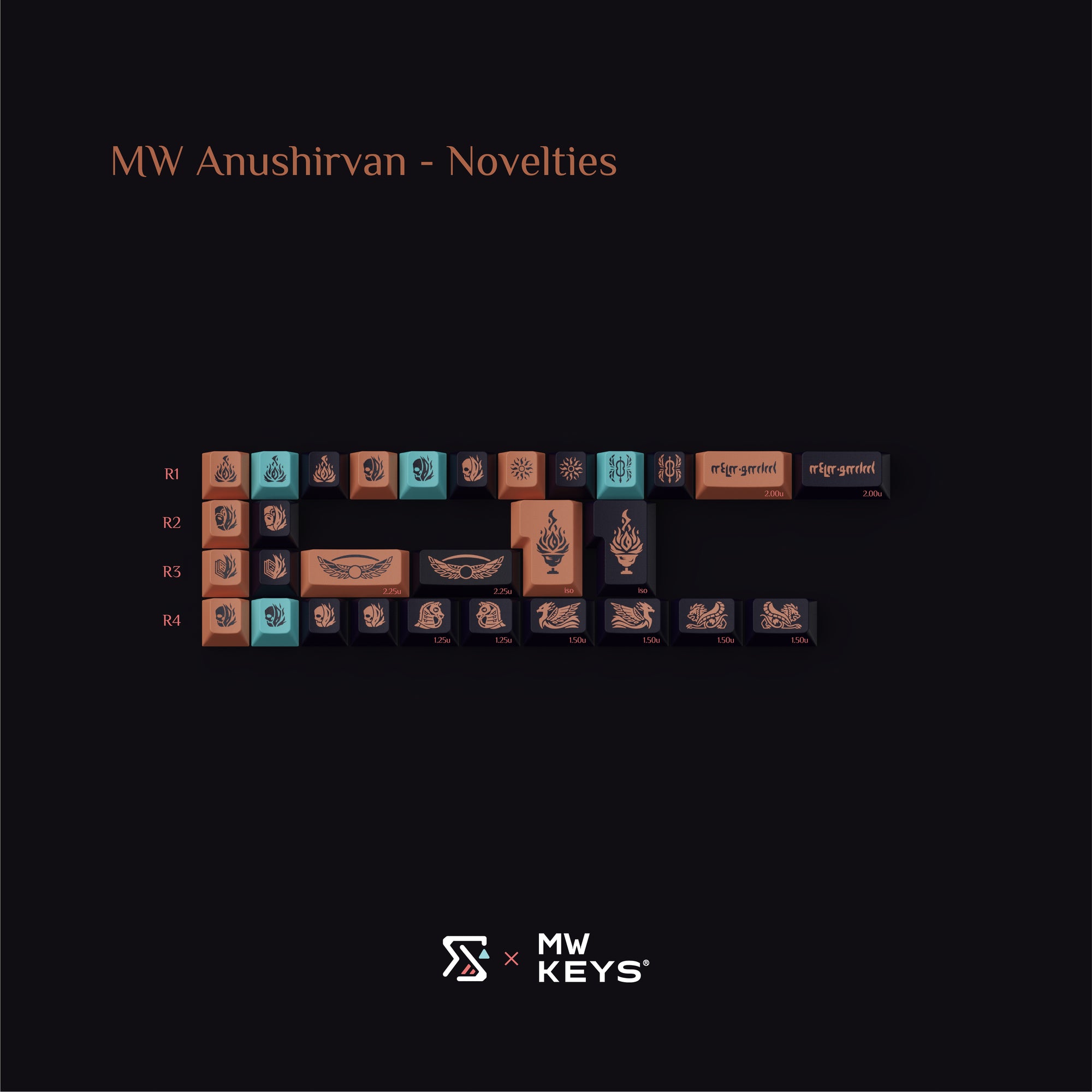 [IN STOCK] Keycaps-MW Anushirvan
