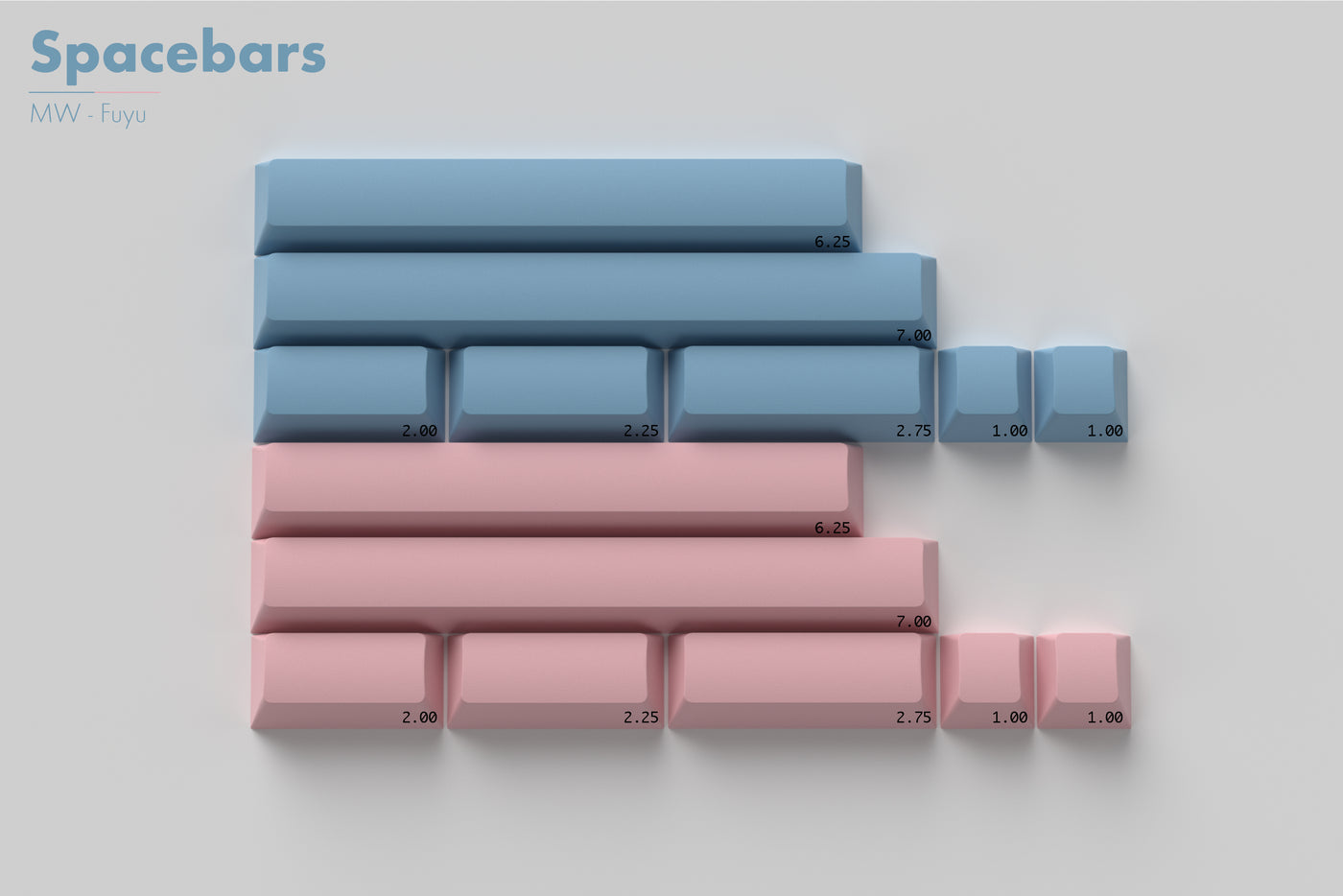 [Sold Out]Keycaps- MW Fuyu