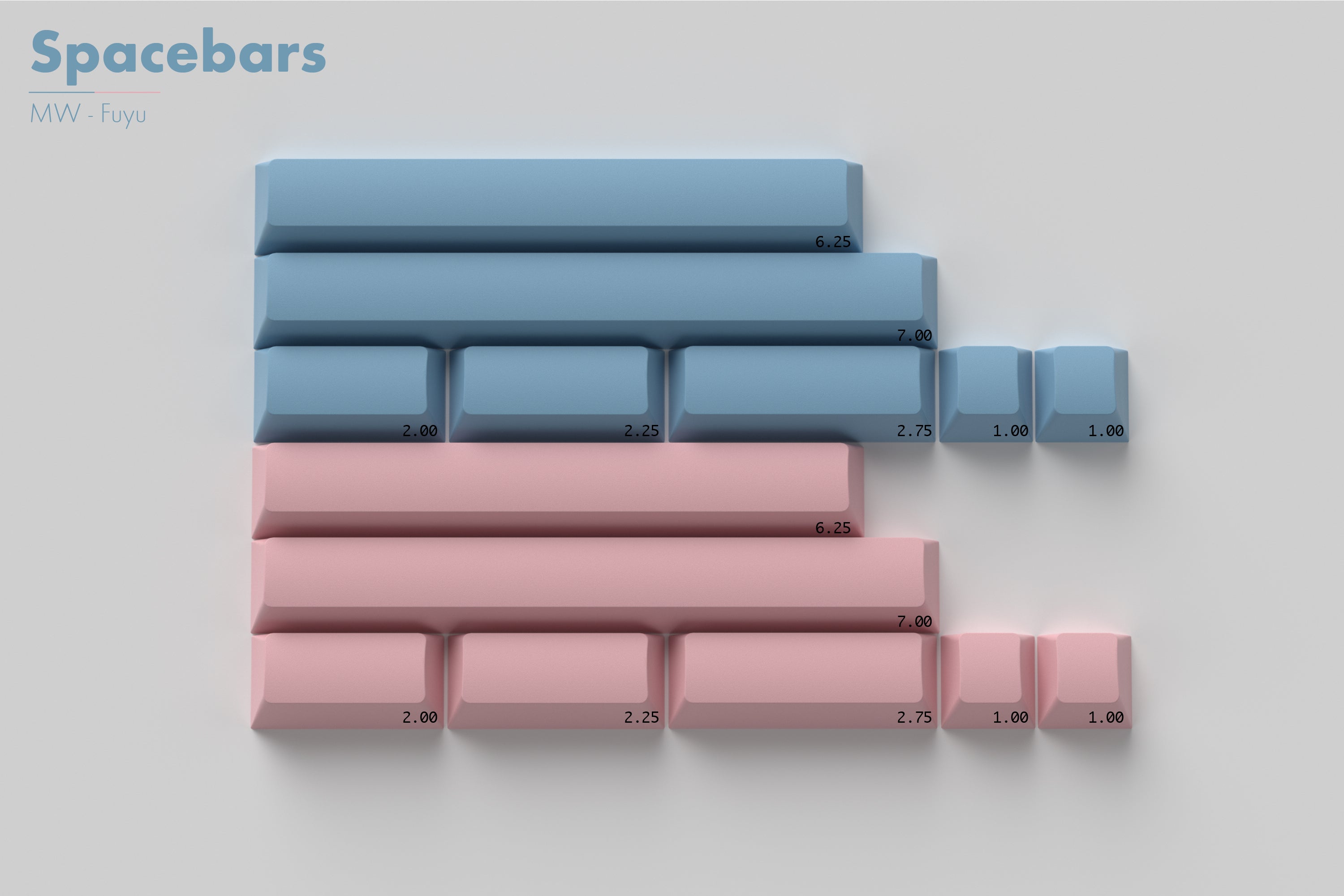 [IN STOCK]Keycaps- MW Fuyu