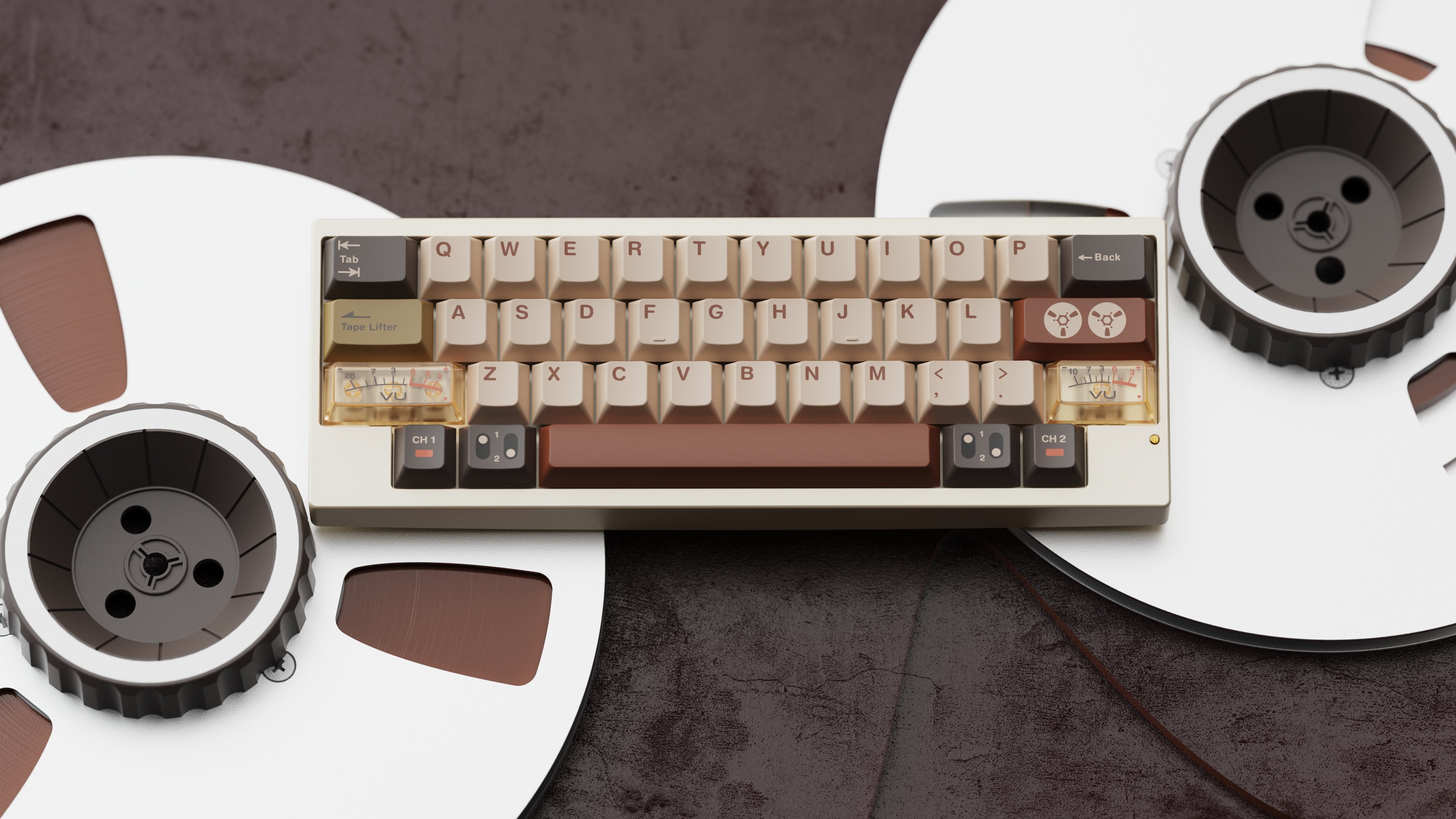 [GB]keycaps-MW Reel to Reel