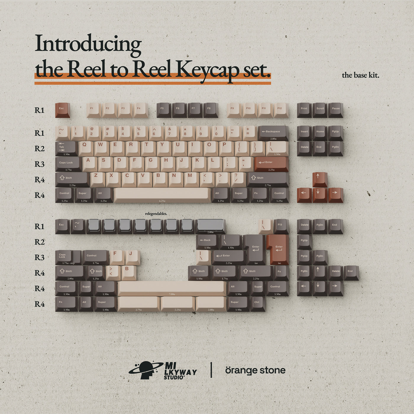 [IN STOCK]keycaps-MW Reel to Reel