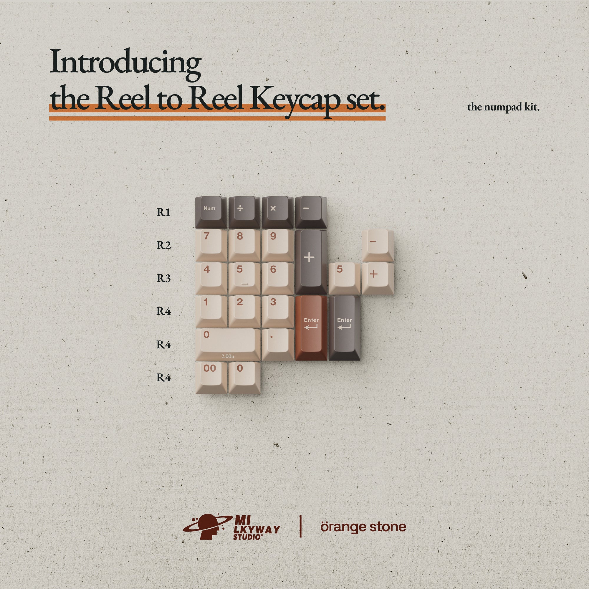 [IN STOCK]keycaps-MW Reel to Reel