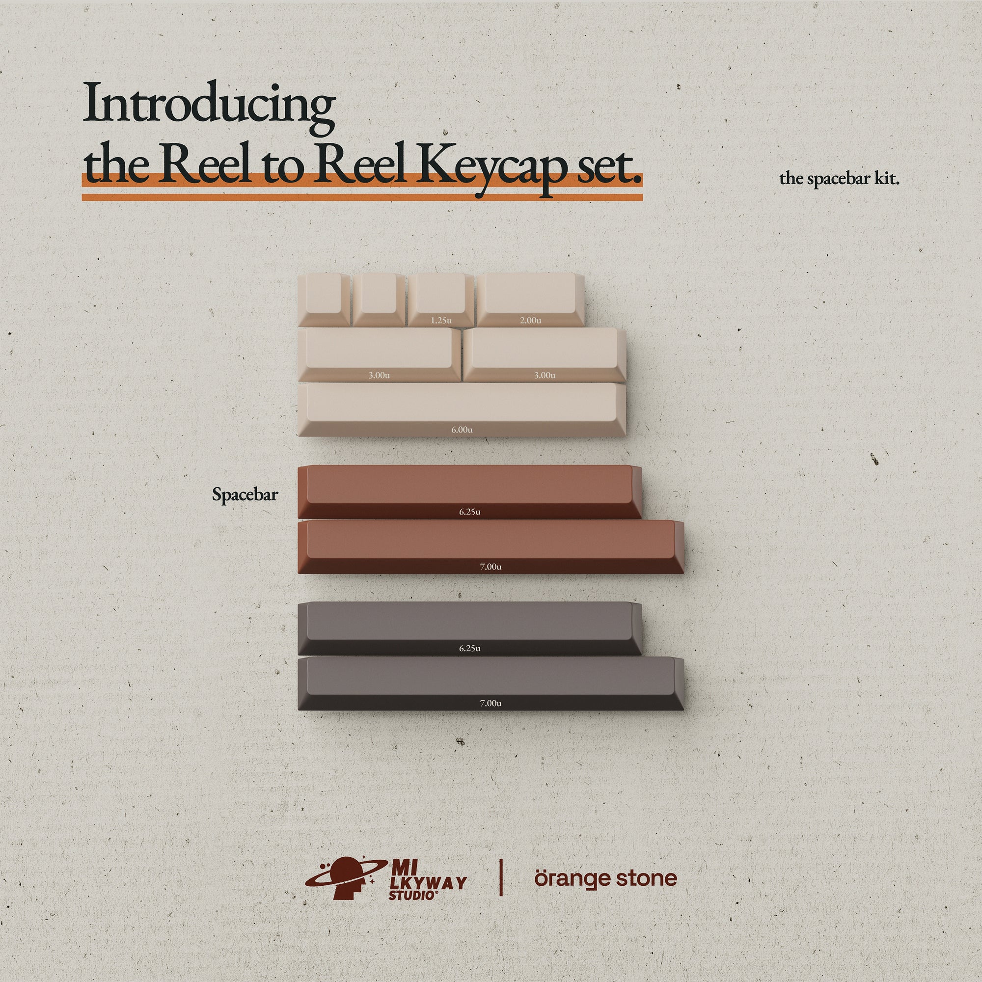 [IN STOCK]keycaps-MW Reel to Reel