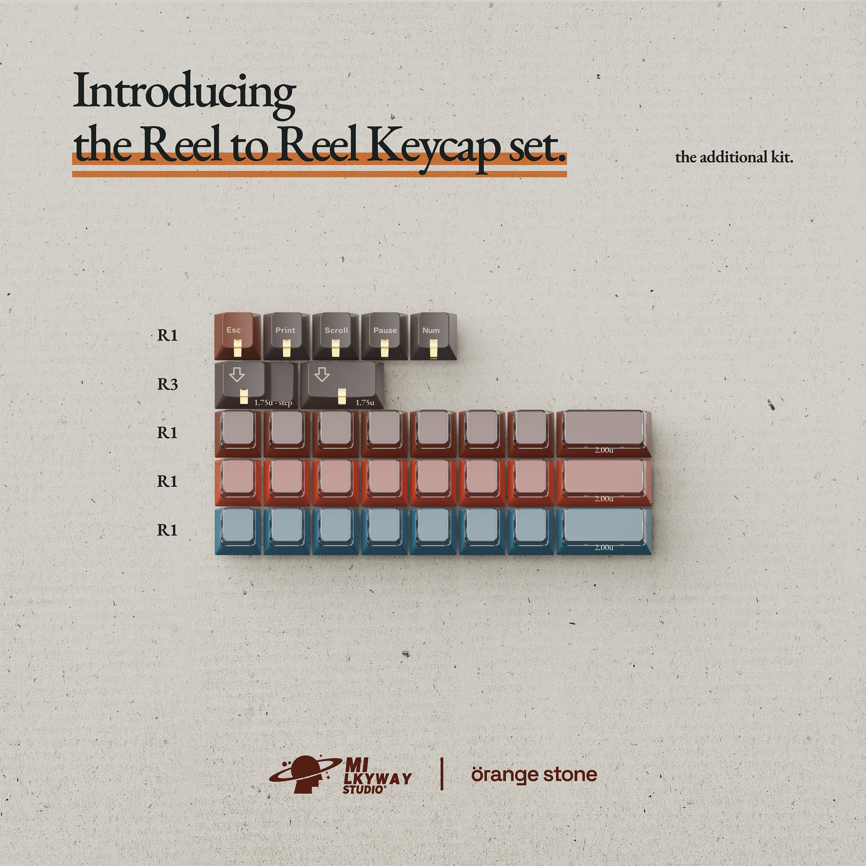 [GB]keycaps-MW Reel to Reel