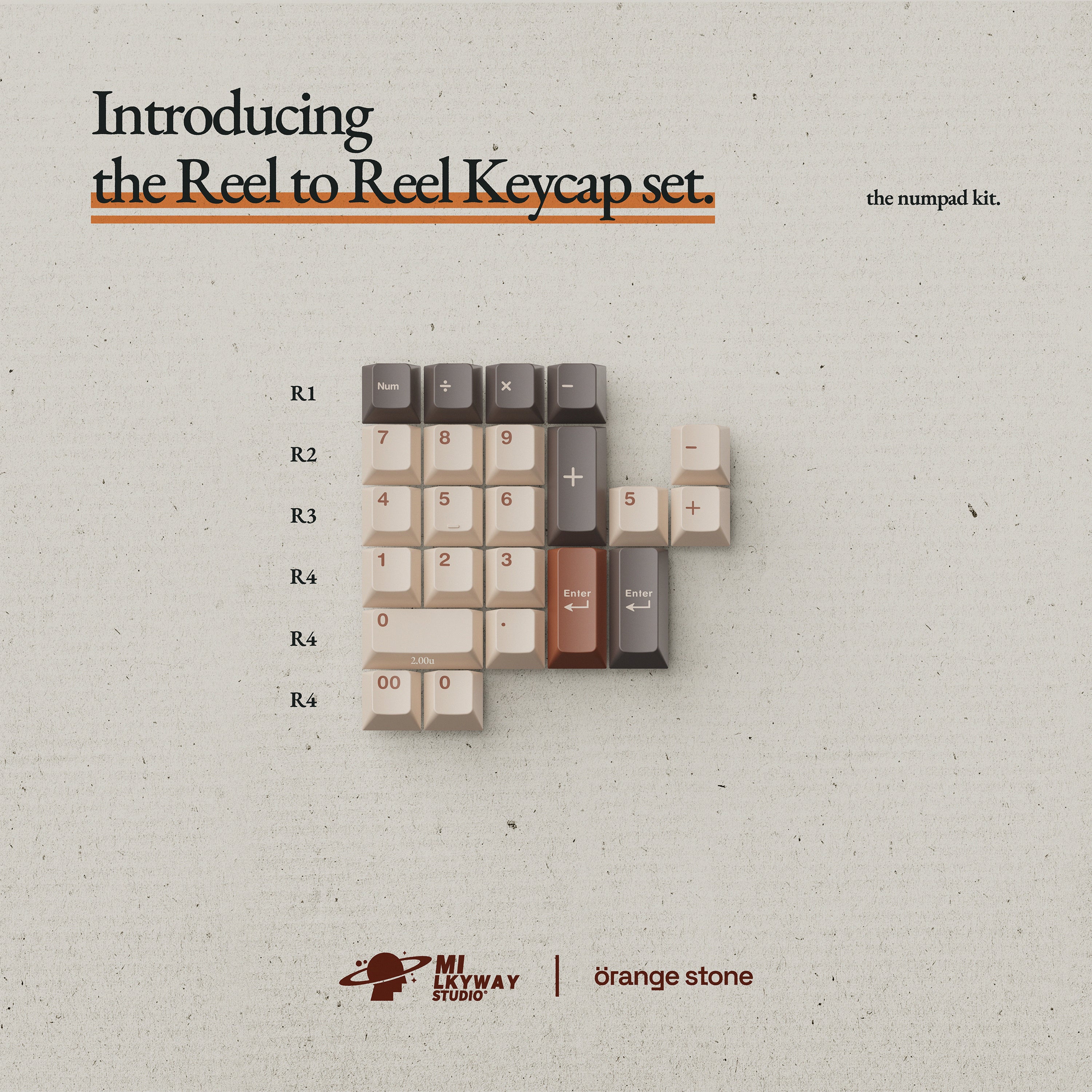 [GB]keycaps-MW Reel to Reel