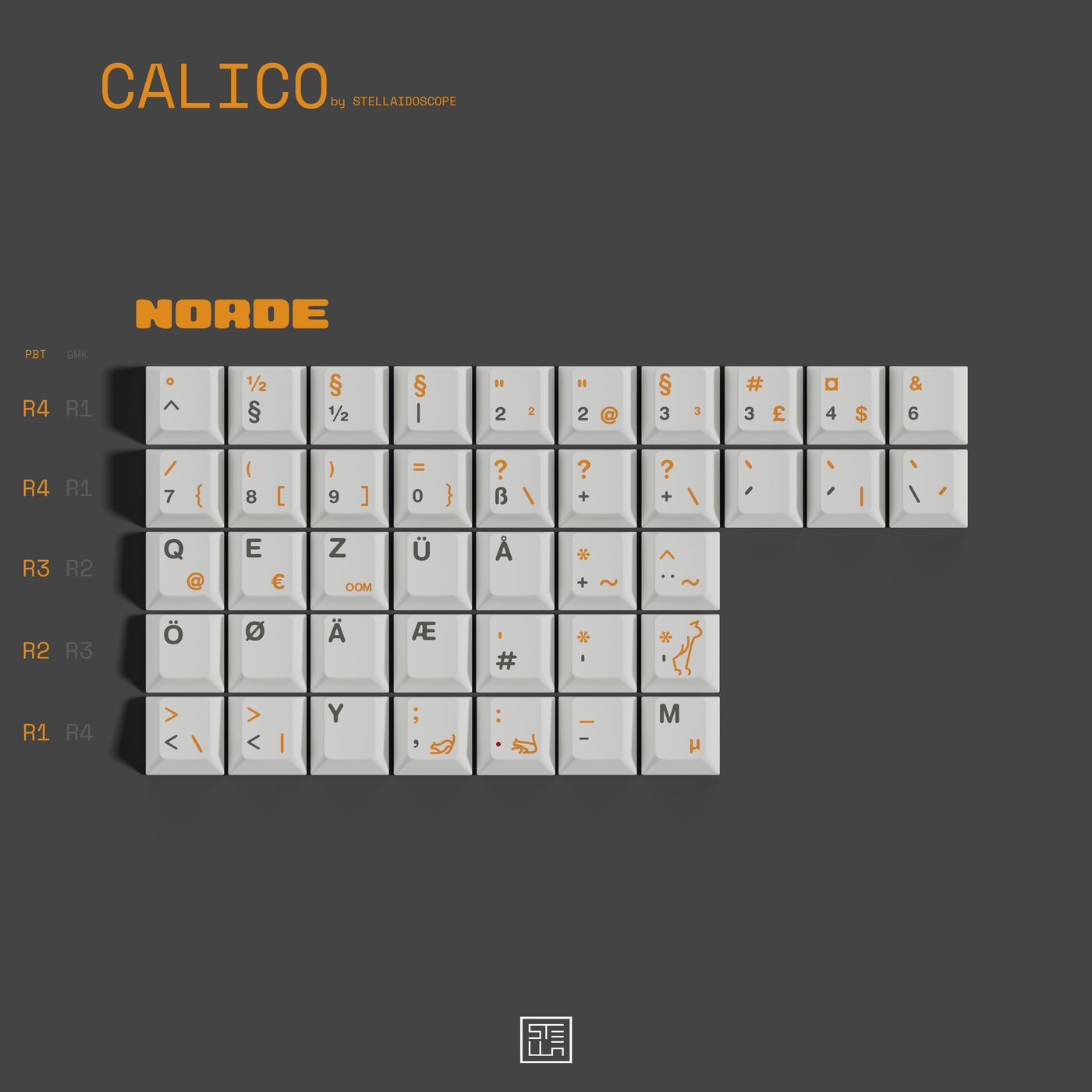 [Sold Out]Keycaps-MW Calico