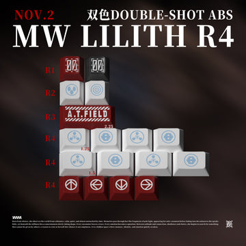 [IN STOCK] ABS Keycaps-MW Lilith R4