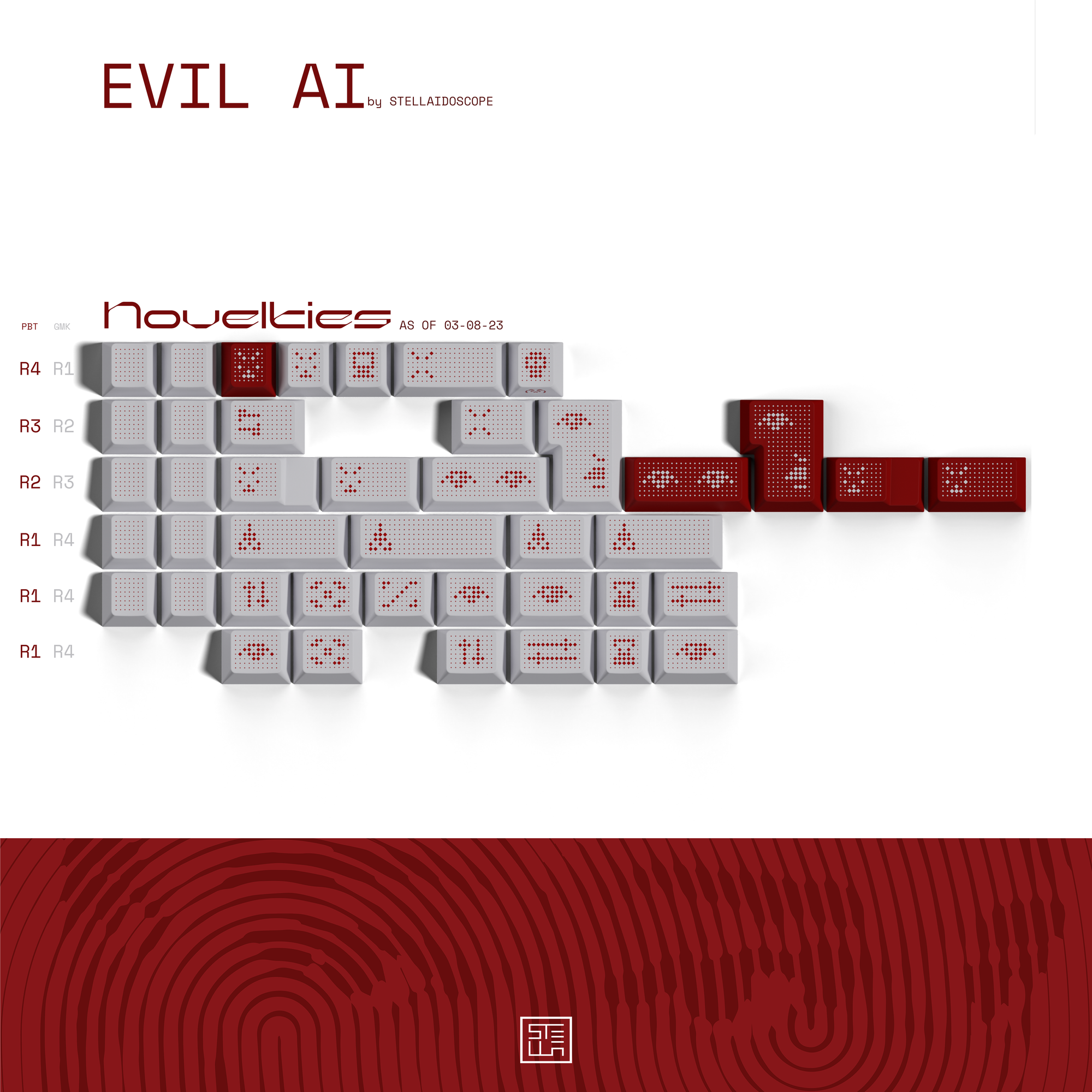 [Sold Out]Keycaps-MW EVIL AI