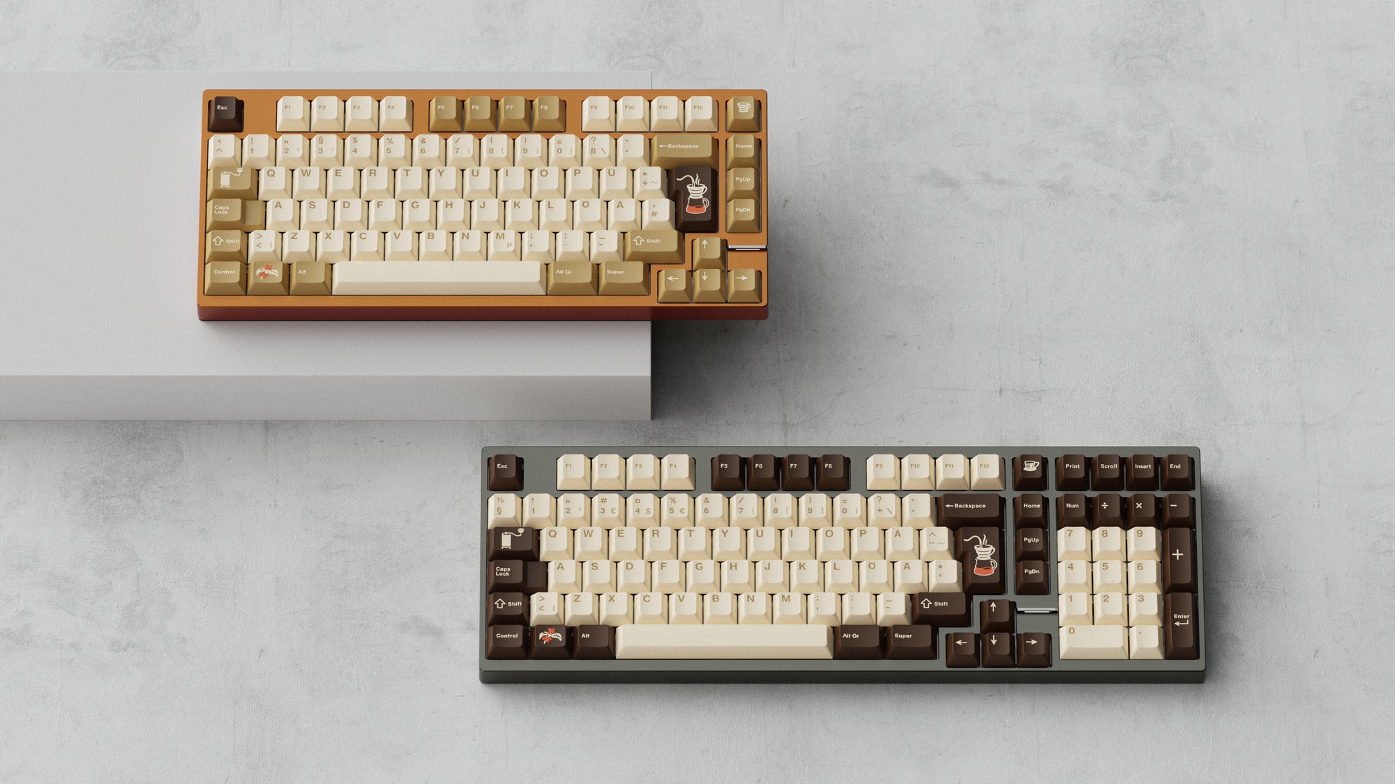 【IN STOCK】Keycaps-MW Gesha