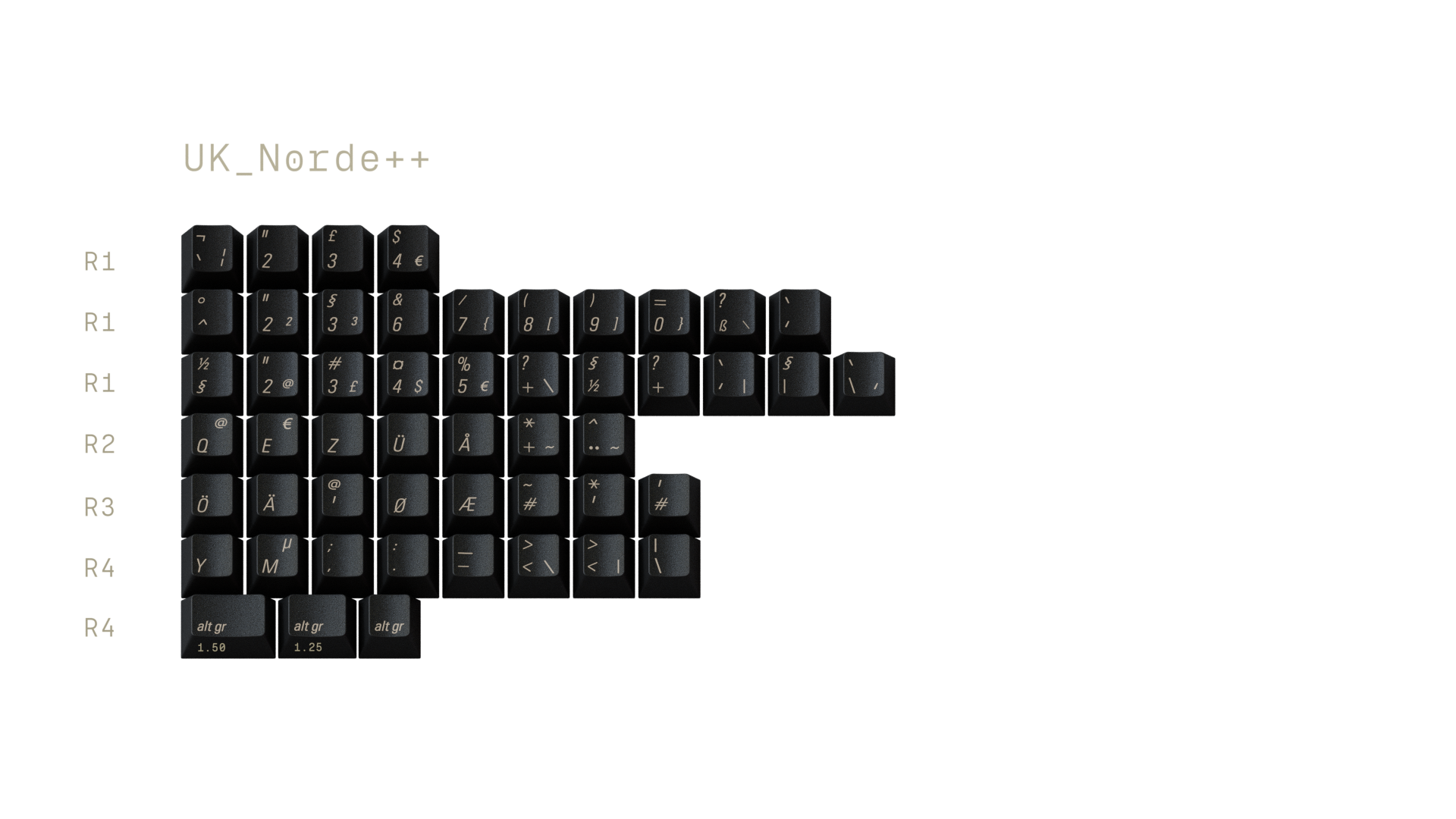 [Sold Out]Keycaps-MW Tosh